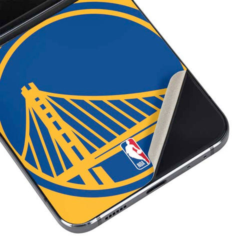 NBA Golden State Warriors Large Logo Galaxy Z Flip5 5G Skin